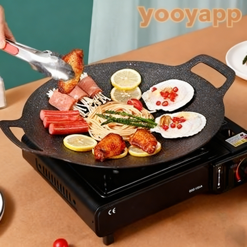 Bracurve™ | Non-Stick Stone Grill Pan