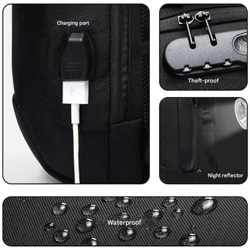 DefenX ™ -  Anti-theft shoulder bag