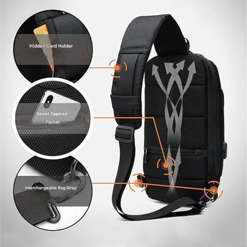 DefenX ™ -  Anti-theft shoulder bag