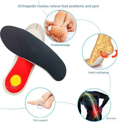 ArchEase™ - Orthopedic Insoles with Arch Support