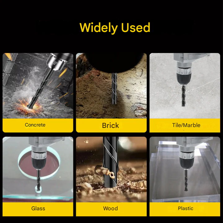 MaxBore ™ -  Tungsten Carbide Drill Set